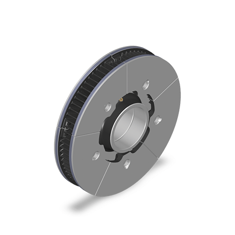 Segmented Axle Mounted Disc